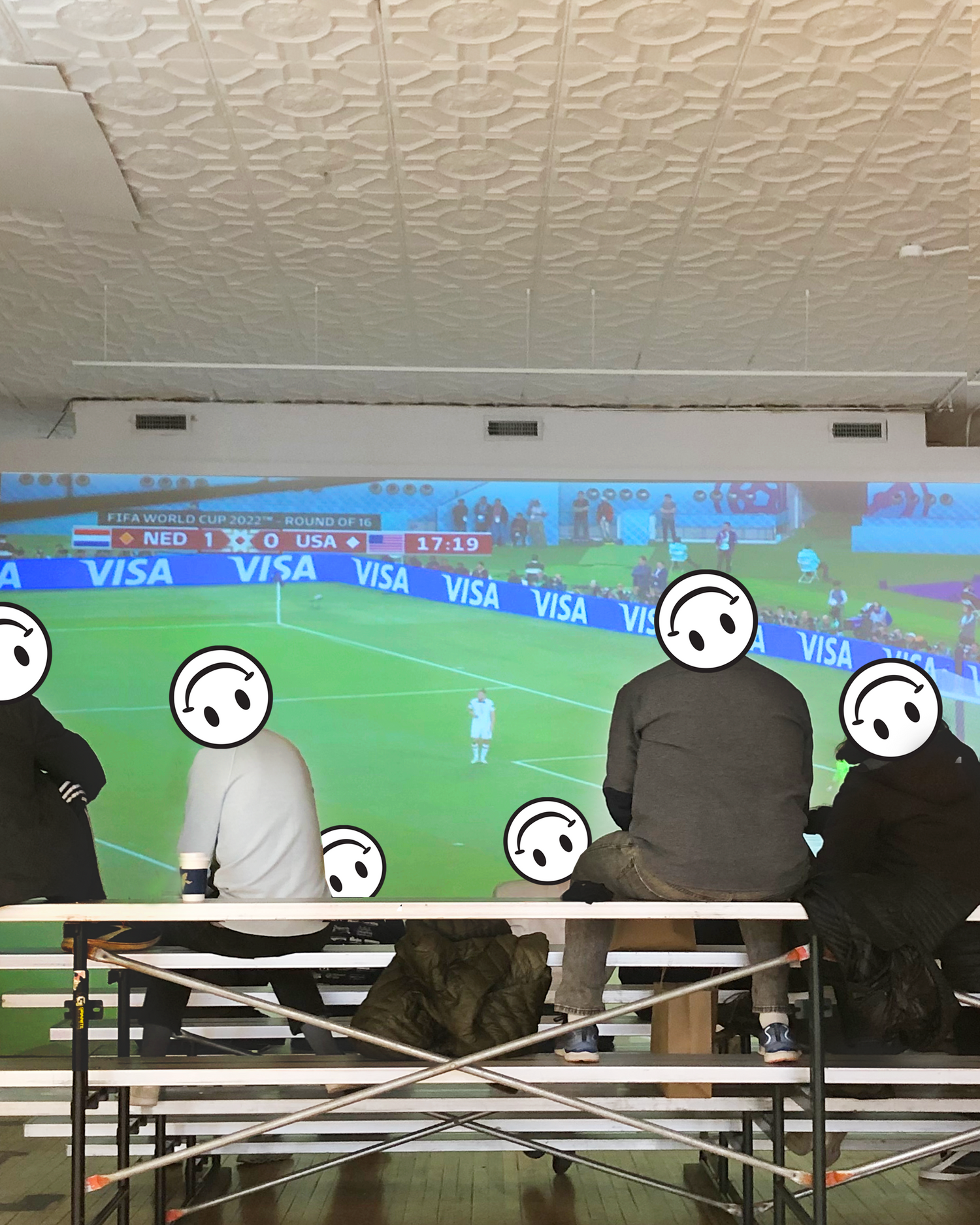 World Cup Game Viewing @ Public Works Gallery