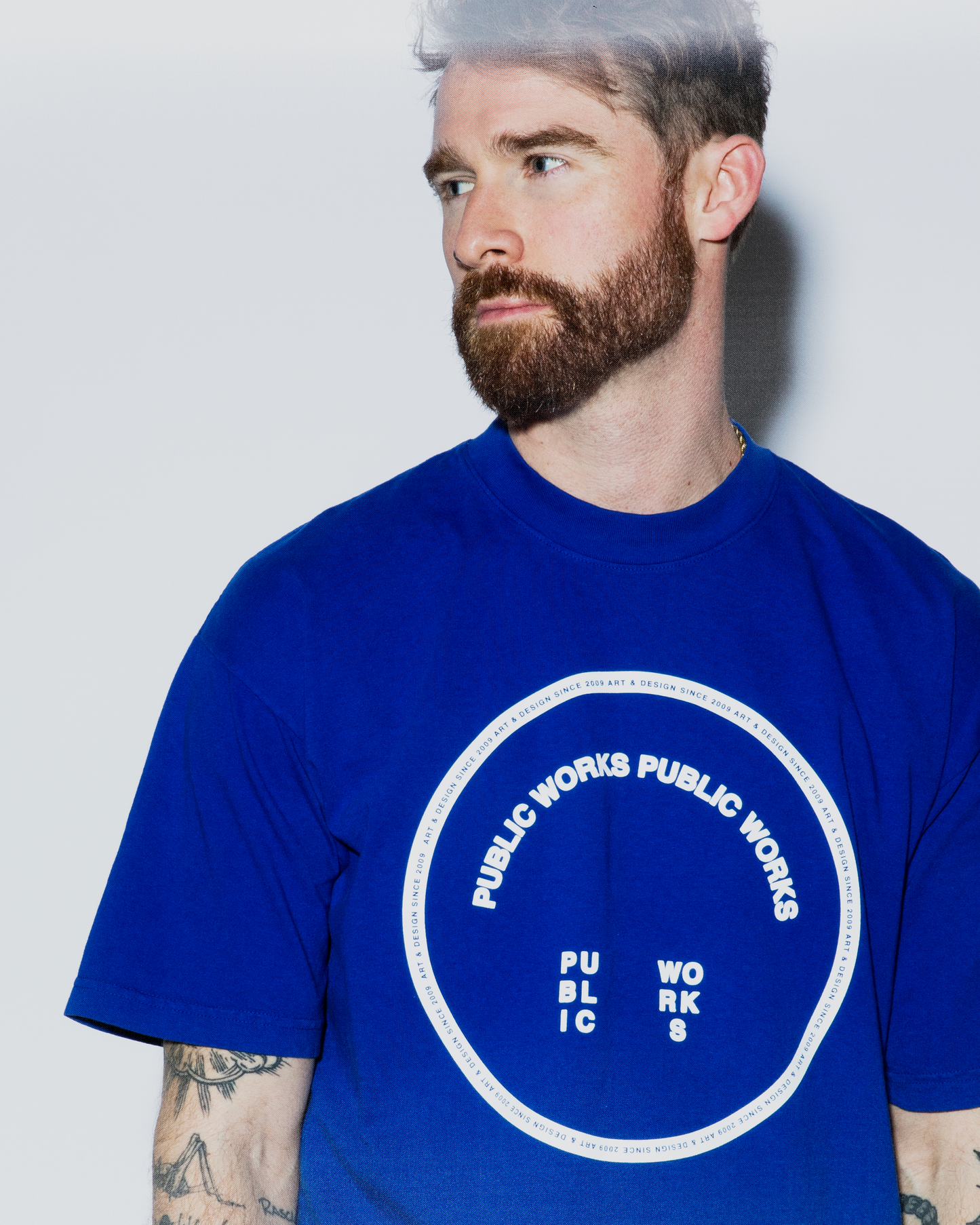 Works T-Shirt in Blue