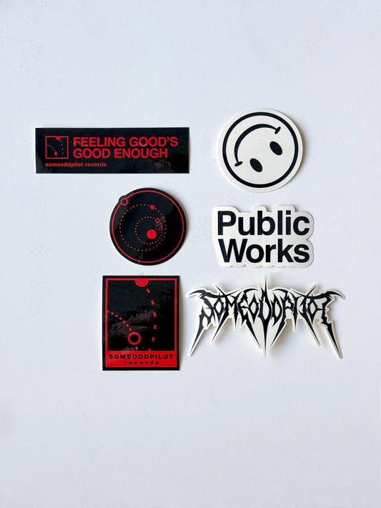 Someoddpilot Companies Sticker Pack