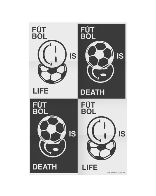 Fútbol is Life Poster